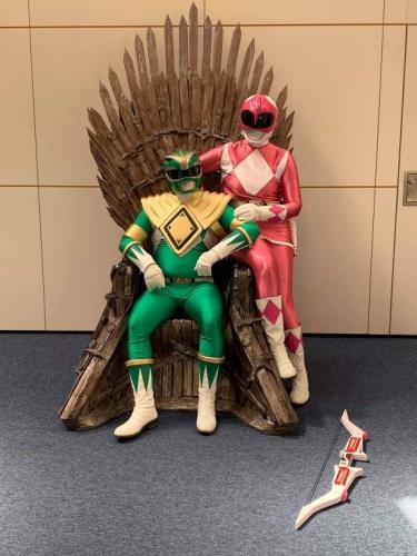 Green and Pink MMPR