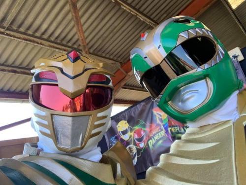 Drakon and Green Ranger