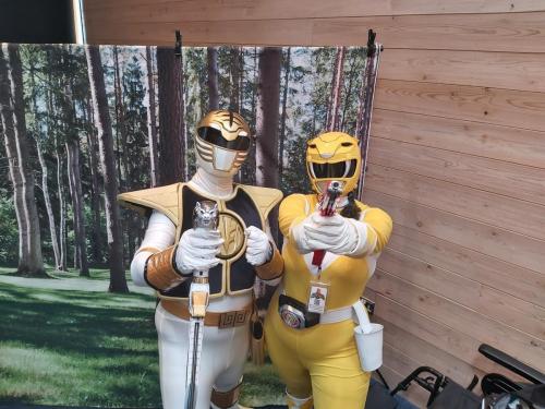 White and Yellow MMPR