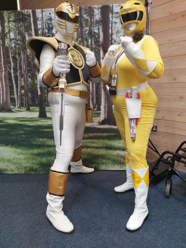 White and Yellow MMPR