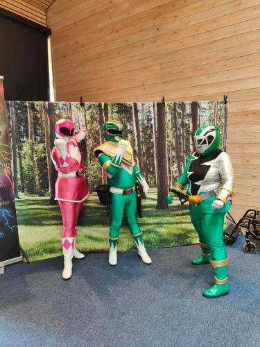 Pink and Green MMPR, Green Dino Fury
